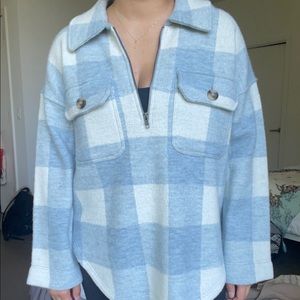 Madewell Plaid Shirt Jacket